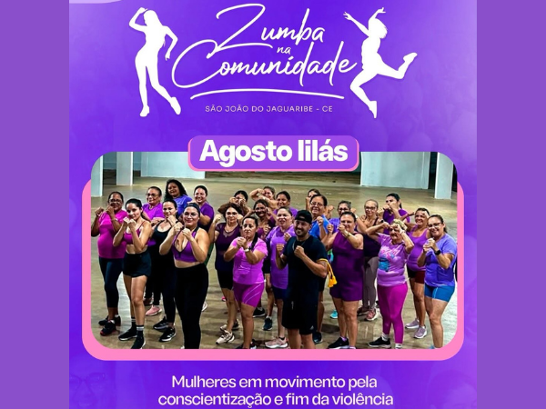 ZUMBA NA COMUNIDADE REÚNE MULHERES EM AÇÃO DE CONSCIENTIZAÇÃO PELO FIM DA VIOLÊ [...]